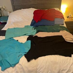 All solids scrubs sets bundle